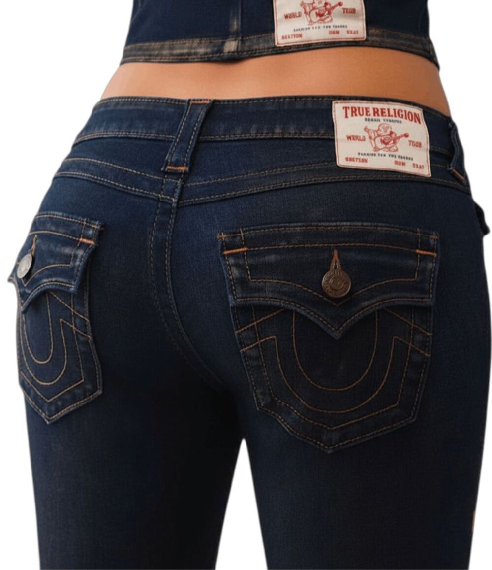 TRUE RELIGION Low Rise Skinny Jeans Size 26